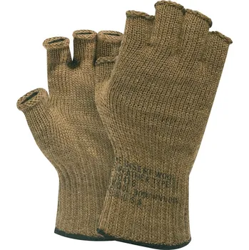 Rukavice Rukavice vlněné bez prstů US COYOTE BROWN