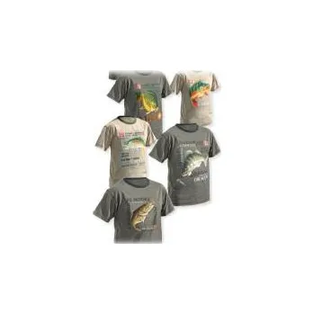 Rybářské oblečení Dragon Tričko TD Candát-XL