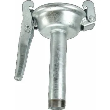 Hadicová spojka ITAL HYDRANT FEMALE DN 100 mm- 0,50 m - pozink. nosná trubka AG 1" MIT konc. s háky