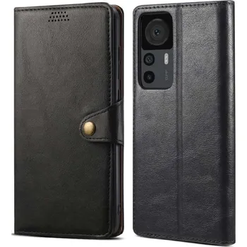 Pouzdro na mobilní telefon Lenuo Leather pro Xiaomi 12T/12T Pro černé
