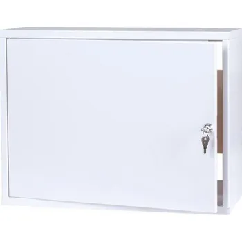 Rozvaděč SAPRO Kovový rozváděč montážní skříň 540*420*180 mm TPR-6, lesklá bílá PB00TPR6