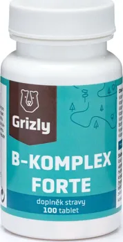 Grizly B-komplex Forte 100 tbl.
