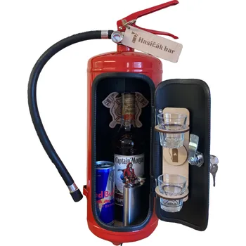 Dárkový potravinový koš Hasičák bar-original doprava zdarma