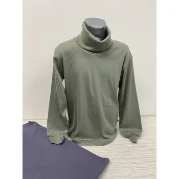 Chlapecké tričko Chlapecká trička a roláky, velikost 152, Barva Zelená, Střih s nápletem