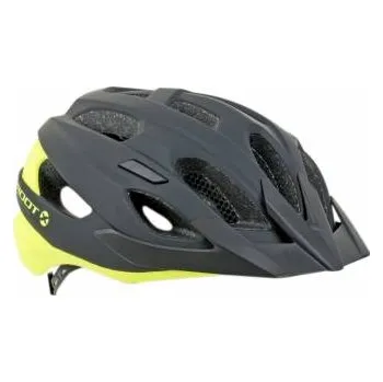 Cyklistická přilba AUTHOR Root Inmold X0 (203 černá/žlutá-neonová-matná) Velikost: "M" 52-57 cm Přilba