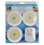 LED světlo s dálkovým ovladačem bílé 3…