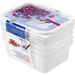 Rotho DOMINO sada dóz do mrazničky 4 x 0.5 L