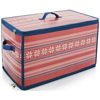 Úložný box Organizér na vánoční ozdoby 826925 52,5 x 30 x 30 cm barevný