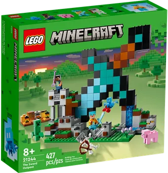 Stavebnice LEGO LEGO Minecraft 21244 Rytířská základna