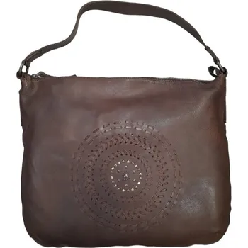 Kabelka Gianni Conti dámská crossbody kabelka se vzorem hnědá 4616230 brown