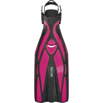 Ploutve Ploutve páskové F1 S, SEAC SUB L/XL růžová/černá