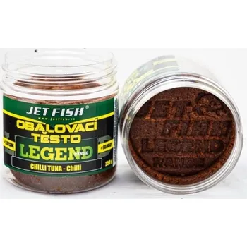 Návnadová surovina Jet Fish - Těsto obalovací Legend Range-250g Příchutě: chilli/tuňák