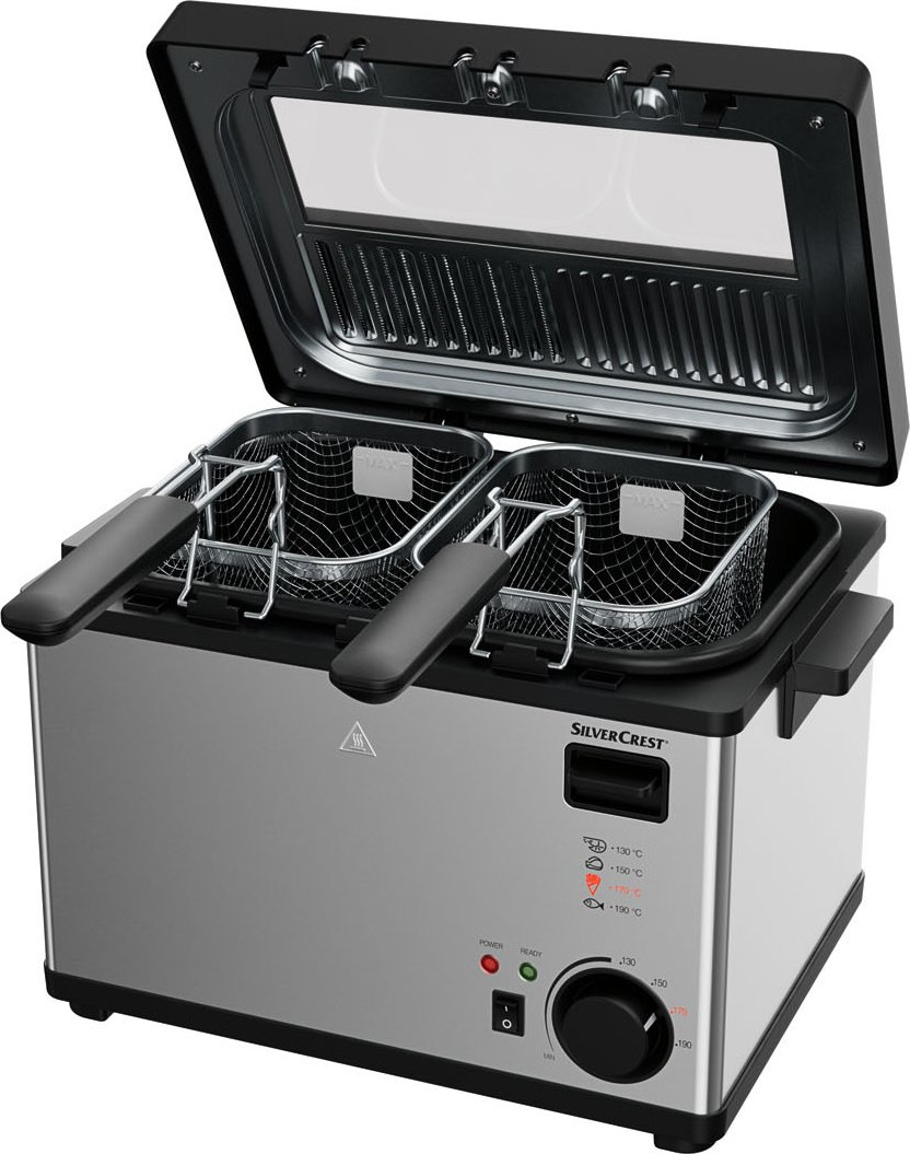 Nồi chiên ngập dầu Silvercrest SEF3 cỡ lớn