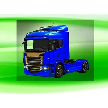 Nášivka SCANIA nažehlovačka 9x7 cm (DTF nažehlovačka nákladní auto)