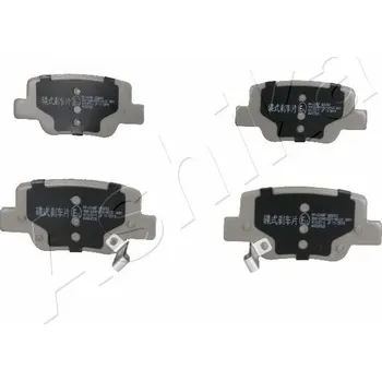 Brzdová destička Sada brzdových destiček, kotoučová brzda ASHIKA 51-02-224