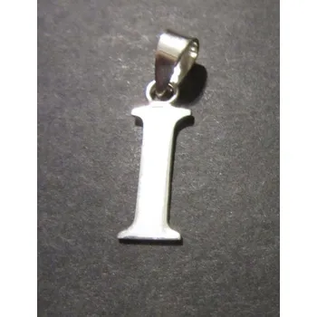 Přívěsek Písmeno I - přívěsek ze stříbra