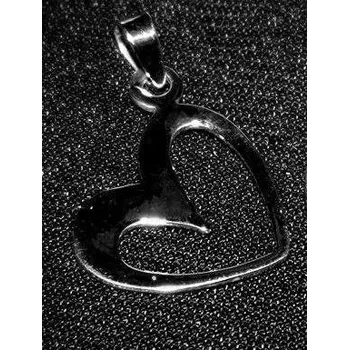 Přívěsek Malé hezké srdíčko - přívěsek ze stříbra