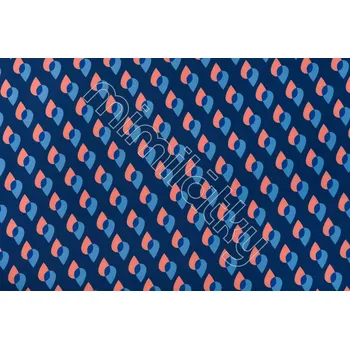 Softshell kapky na tmavě modré