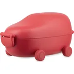 Dětský svačinový box Adachi, 2 přihrádky, červený - Alessi