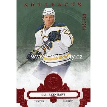 Sběratelská karetní hra insert karta SAM REINHART 17-18 Artifacts Stars Ruby /299