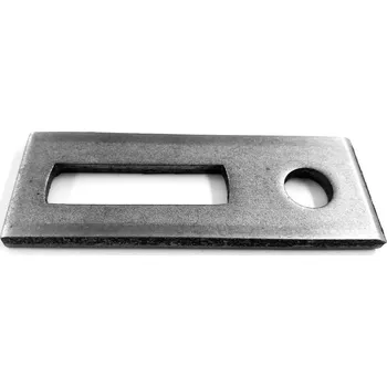 FVE montážní adaptér / plochý držák pro fotovoltaiku 80x30x5, nerez