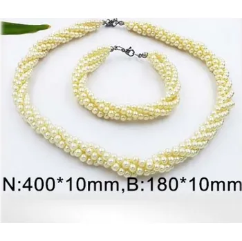 Řetízek Ocelový set - náhrdelník 40cm a náramek 18cm