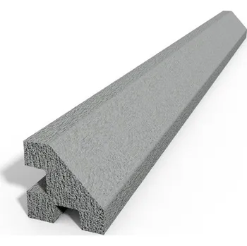 Betonový sloupek hladký rohový přírodní 250 cm