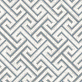 Tapeta Šedá geometrická vliesová tapeta na zeď, M54901, Adéle, Ugépa