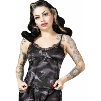 Dámské noční prádlo noční košilka dámská KILLSTAR - Asperity Cami - Black - XL