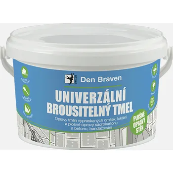 Stavební chemie Den Braven - Univerzální brousitelný tmel RL Hmotnost balení: 1 Kg