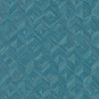 Tapeta Geometrická modrá tapeta na zeď MU3206 Muse, Grandeco