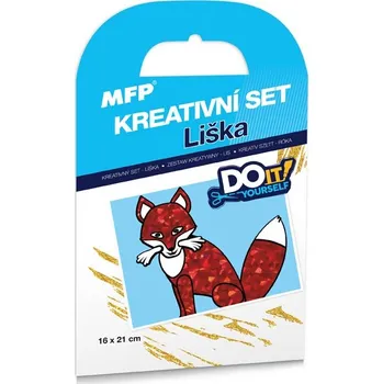 Výtvárné potřeby MFP Paper Kreativní set - Liška - fóliová technika
