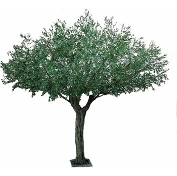 umělá květina Luxusní umělý strom OLIVOVNÍK UMBRELLA UV, 440cm