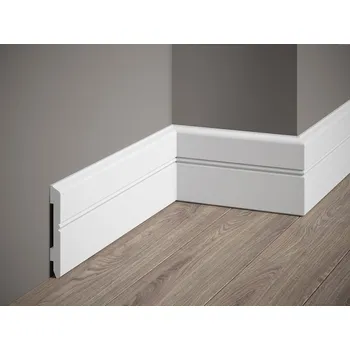 soklová lišta Podlahová lišta Premium MD354P, 200 x 1,1 x 10,7 cm, Mardom