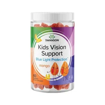 Swanson Kids Vision Support Doplněk stravy pro děti 60 ks, Mango, gummies