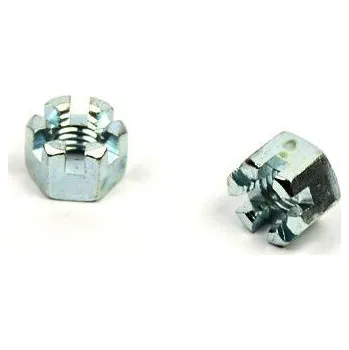 Matice Matice korunková DIN 935 M8 ZB