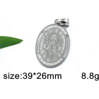 Přívěsek Náboženský motiv - přívěsek ocelový - 39x26mm