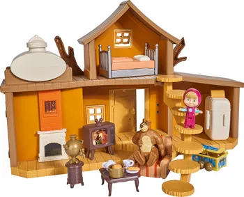 Domeček pro panenku Simba Toys Duplexní příslušenství domu Máša a Medvěd