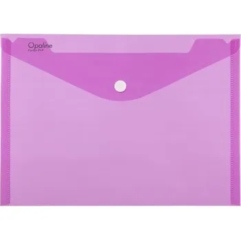Spisovka na dokumenty s drukem A4 Opaline, růžová