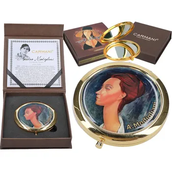 Kosmetické zrcátko Carmani - Kosmetické zrcátko A. Modigliani, Lunia Czechowska - 7 cm