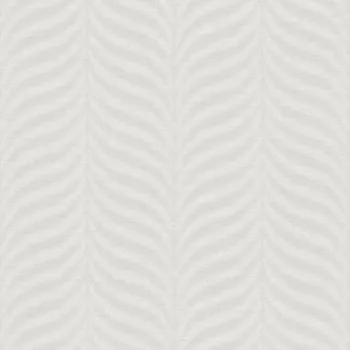 Tapeta Šedo-krémová vliesová tapeta, grafický vzor peříček EE1301, Elementum, Grandeco