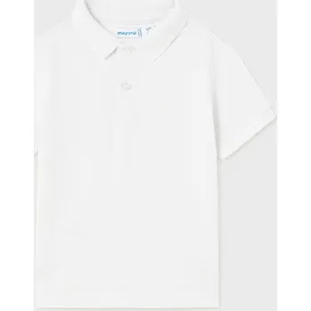 Dětská móda Chlapecká polokošile Mayoral červená 102 bílá, modrá barva: bílá, Rozměr: 12 měsíců, 80 cm