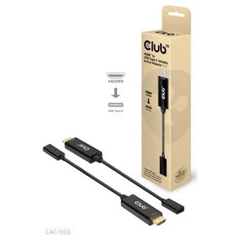 Video kabel Club3D aktivní adaptér HDMI na USB-C, 4K60Hz, M/F