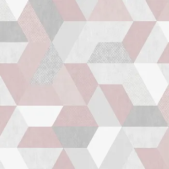 Tapeta Vliesová geometrická omyvatelná tapeta - M50993D, Loft, Ugépa