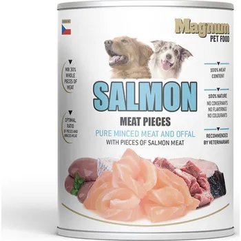 Pro psa MAGNUM Meat Pieces SALMON dog 800 g