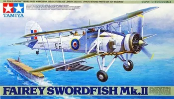 Plastikový model Tamiya Fairey Swordfish Mk. II 1:48