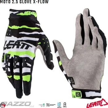 Moto rukavice Rukavice Leatt Moto 2.5 X-Flow Glove Tiger 2023 9 - M