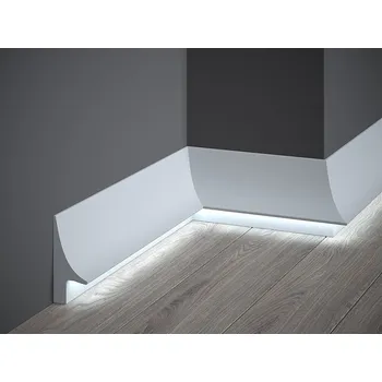 Podlahová lišta Podlahová LED osvětlovací lišta Premium QL007P, 200 x 4 x 9,3 cm, Mardom