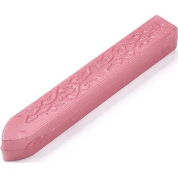 Pečeť Pečetní vosk, bez knotu, 1.2 x 9 cm, světle růžová, 1ks