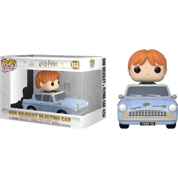 Funko POP! 112 Rides: Harry Potter 20th Anniversary - Ron Weasley in Flying Car